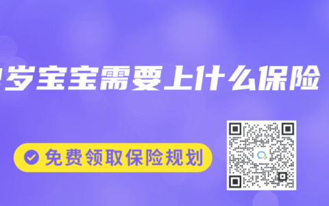 2岁宝宝需要上什么保险