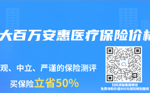 英大百万安惠医疗保险价格