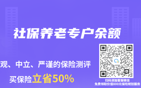 社保养老专户余额
