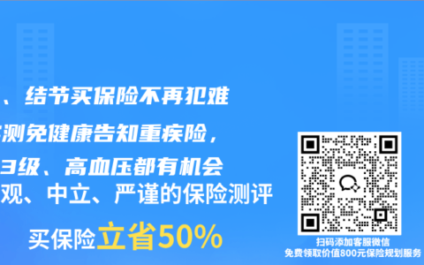 三高、结节买保险不再犯难！实测免健康告知重疾险，结节3级、高血压都有机会