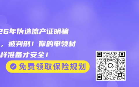 2026年伪造流产证明骗津贴，被判刑！你的申领材料这样准备才安全！