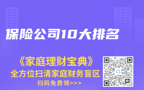 保险公司10大排名
