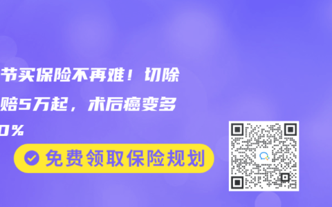 肺结节买保险不再难！切除手术赔5万起，术后癌变多赔30%