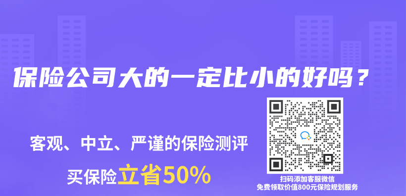 保险公司大的一定比小的好吗？插图