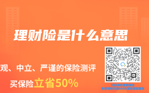 理财险是什么意思