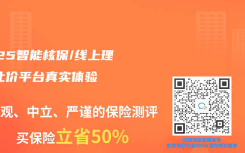2025智能核保/线上理赔/比价平台真实体验