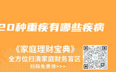 120种重疾有哪些疾病