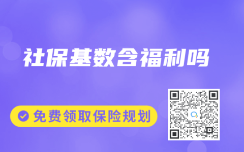 社保基数含福利吗