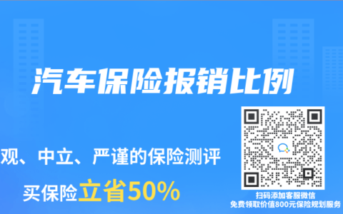 汽车保险报销比例