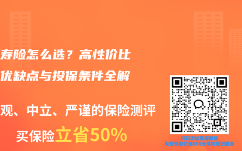 定期寿险怎么选？高性价比产品优缺点与投保条件全解析