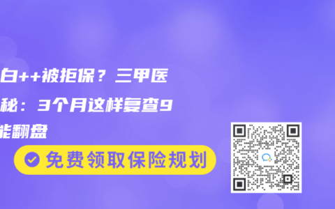 尿蛋白++被拒保？三甲医生揭秘：3个月这样复查90%能翻盘