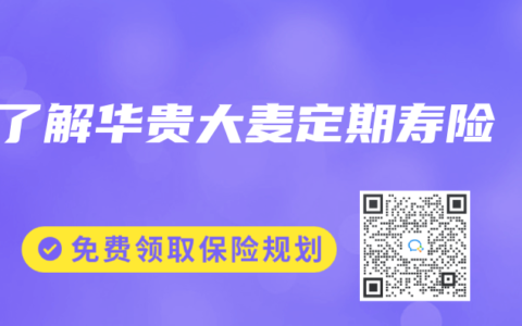了解华贵大麦定期寿险