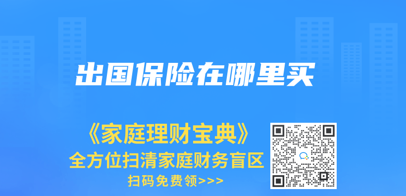 出国保险在哪里买插图