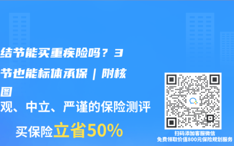 乳腺结节能买重疾险吗？3级结节也能标体承保｜附核保地图