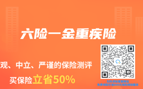 六险一金重疾险