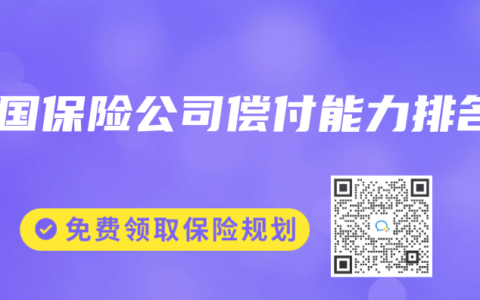 中国保险公司偿付能力排名