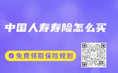 中国人寿寿险怎么买