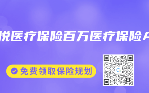 康悦医疗保险百万医疗保险A