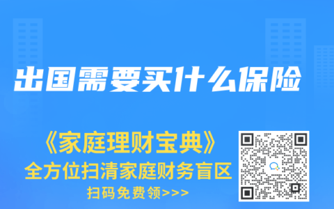 出国需要买什么保险