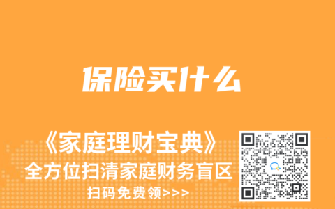保险买什么