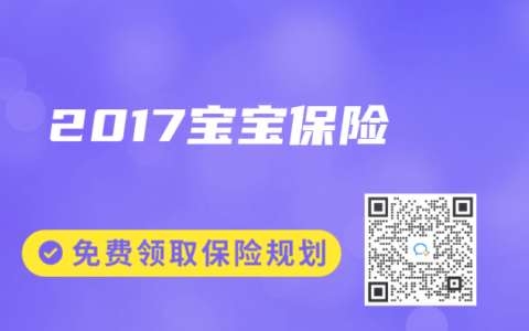 2017宝宝保险