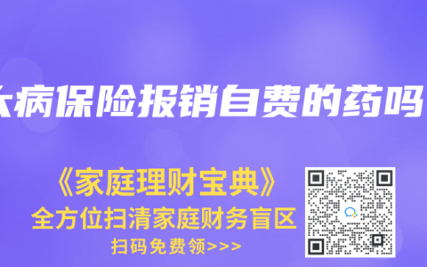 大病保险报销自费的药吗