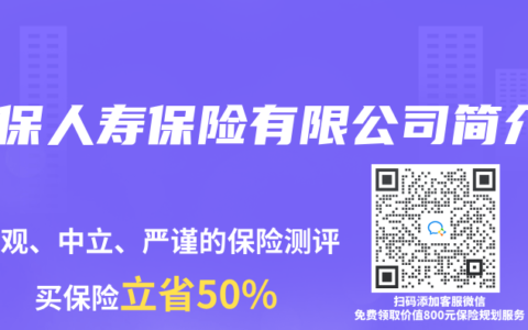 中保人寿保险有限公司简介