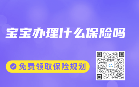 宝宝办理什么保险吗