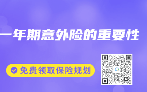一年期意外险的重要性