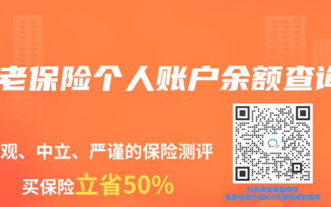 养老保险个人账户余额查询