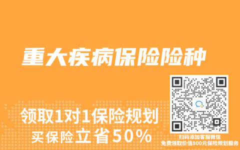 重大疾病保险险种