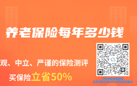 养老保险每年多少钱