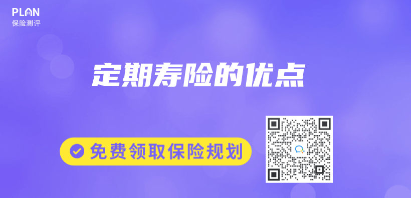 定期寿险的优点插图
