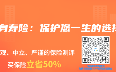 终身寿险：保护您一生的选择