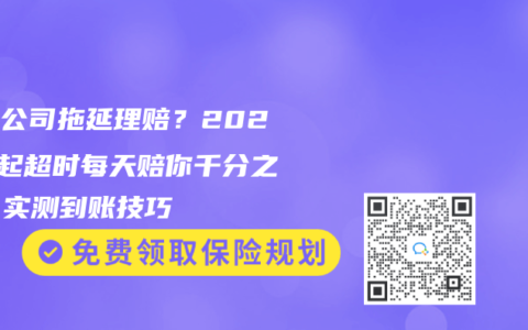 保险公司拖延理赔？2025年起超时每天赔你千分之一！实测到账技巧