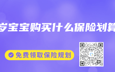 0岁宝宝购买什么保险划算